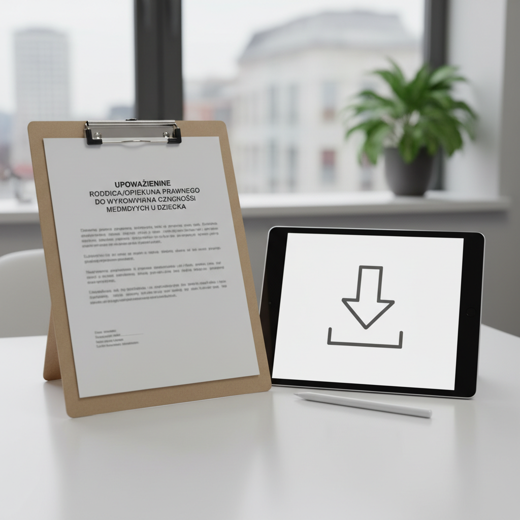 Nie idź do lekarza z dzieckiem bez tego dokumentu! Pobierz wzór