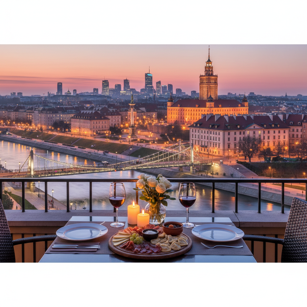 Warszawa atrakcje dla par — romantyczne miejsca i smaki na randkę
